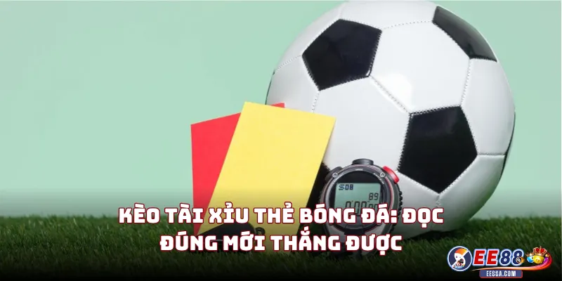 Kèo Tài Xỉu Thẻ Bóng Đá: Đọc Đúng Mới Thắng Được